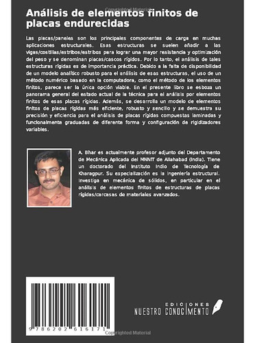 Análisis De Elementos Finitos De Placas Endurecidas