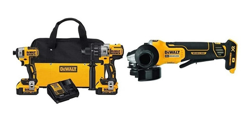 Dewalt Dck299m2 Y Dcg413b Kit Atornillador Y Martillo 4.0 Ah