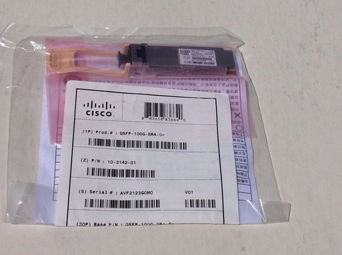 Gbic Cisco Modelo Qsfp-100g-sr4-s Nuevo