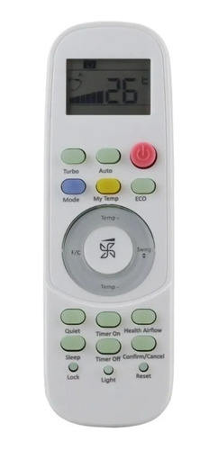 Control Remoto Minisplit Mabe Inverter Mmi12cdmcami8
