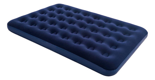 Colchão Inflável Brx 20256  Cor Azul Hasta 200kg De  1.37cm X 1.91cm X 22cm