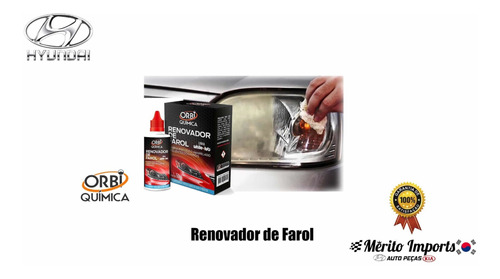 Renovador Limpador Farol Limpa Tira Fosco Amarelado 50ml