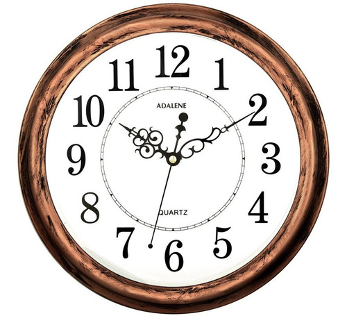 Imagen 1 de 4 de Reloj De Pared Decorativo Silencioso Pila No Inlcuída