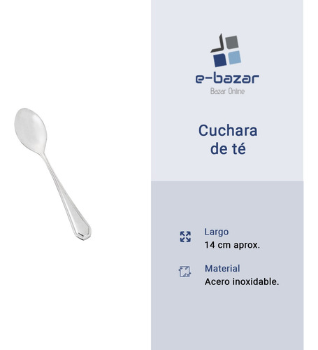Set X 48 Cubiertos Otten Ambar Acero Inoxidable