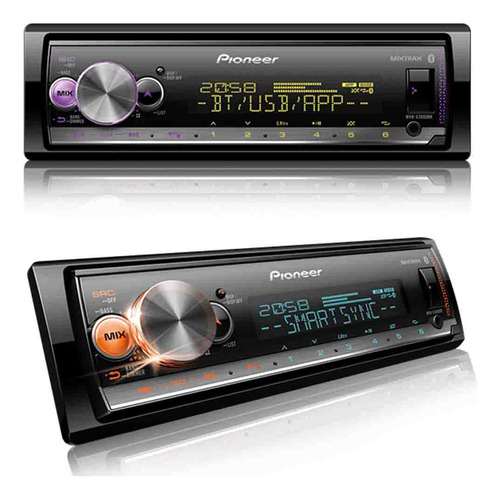 Som Automotivo Pioneer Usb Mp3 Mvh-x3000br Bluetooth Complet
