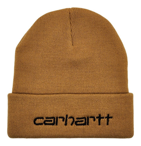Carhartt Gorro Logo Graphic Cuffed Beanie - Café / Marrón