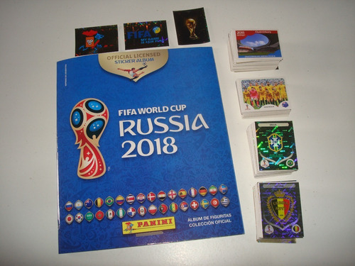 Album Rusia 2018 Panini Completo A Pegar Hago Envios