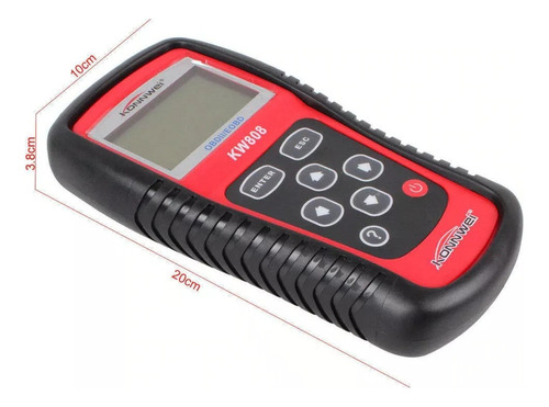 Escaner Automotriz Konnwei Kw808 Obd2 / Eobd Multimarcas