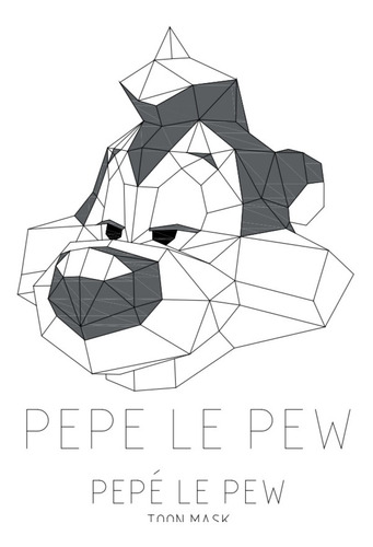 Pepe Le Pew Papercraft