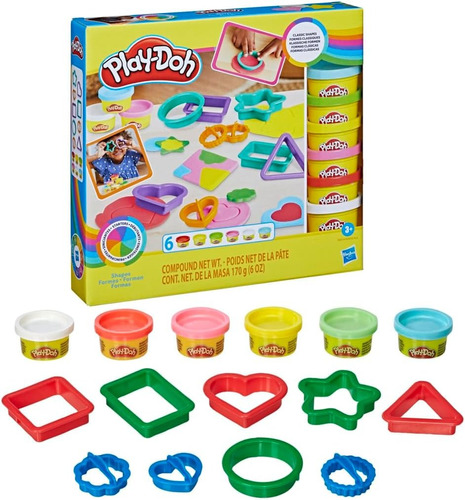 Plastilina Play Doh De  Formas 