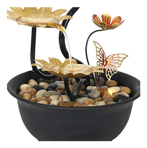 Fuente De Agua De Mesa Cascada Escritorio Usb Decorativo