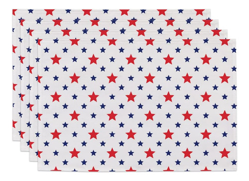 America 4th Of July Manteles Individuales Para Interior, Jue