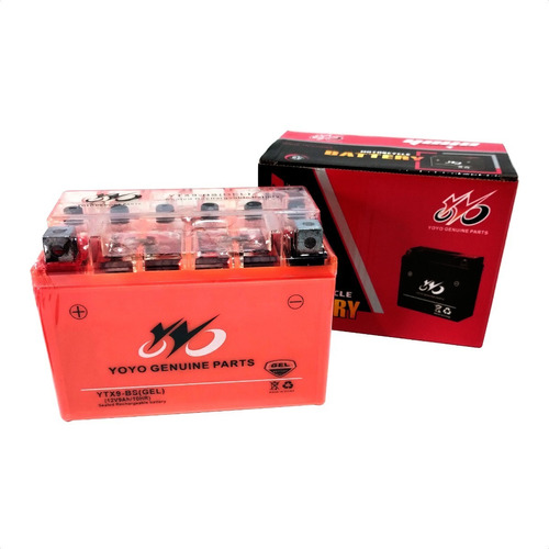 Bateria Moto Ytx9-bs Gel Yoyo Tipo Yuasa Duke Ns 200  Um 