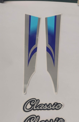 Calcomania Yamaha Rx 100 Azul 