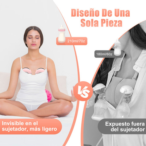 Extractor De Leche Electrico Portã¡tilmanos Libres 2 Pcs