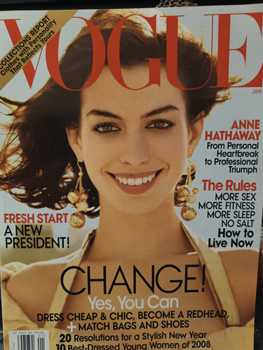 Revísta Vogue Anne Hathaway 2009
