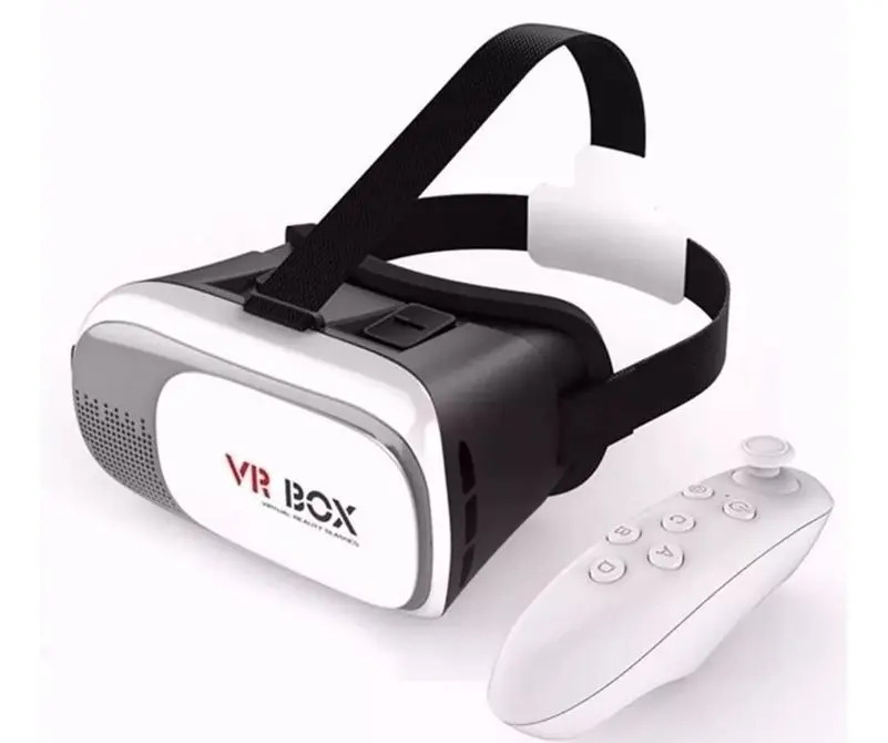 Óculos VR Box 2.0 Realidade Virtual 3D Smartphone Com Controle