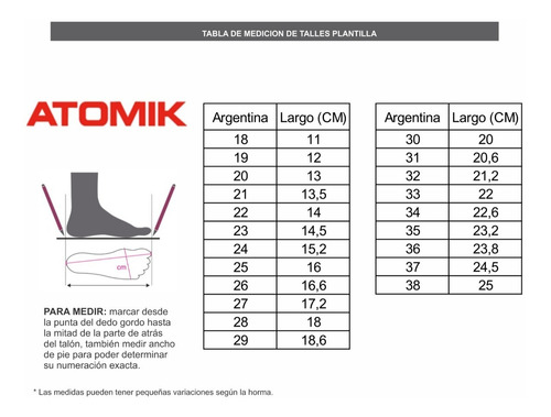 Imagen 5 de 5 de Zapatilla Atomik Pisco