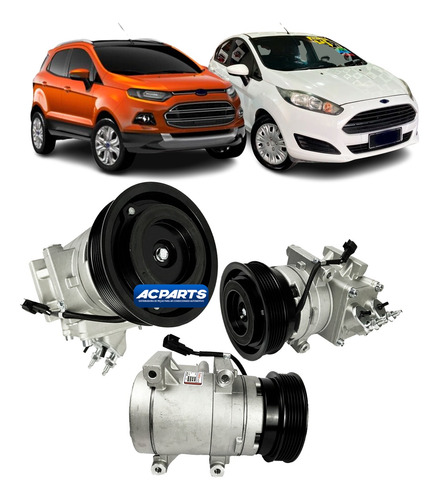 Compressor Ar Condicionado Ford Fiesta Ecosport 2008 A 2014