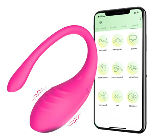 Estimulador Punto G Clítoris App Control Vibrador Silicona