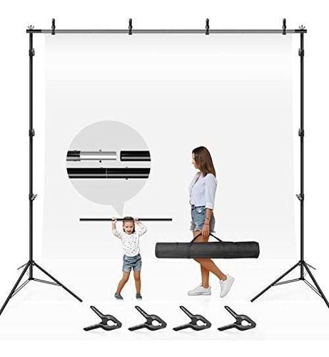 Limostudio Large Heavy Duty 10 X 9.6 Ft. Dimension Frame Mu