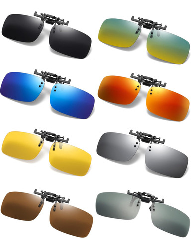 Ruijingen Gafas De Sol Con Clip Sobre Las Gafas Graduadas Uv