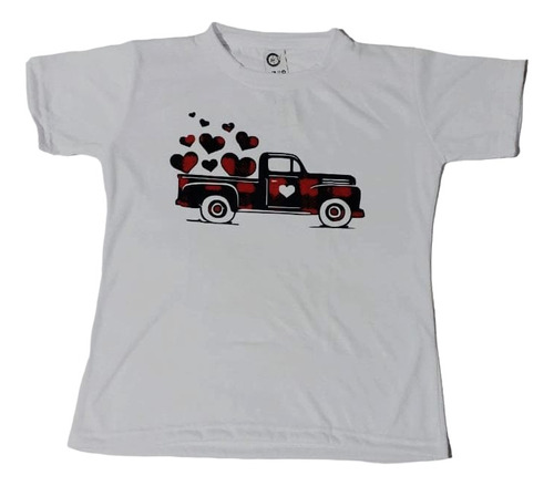 Remera Estampada Camioneta Vintage