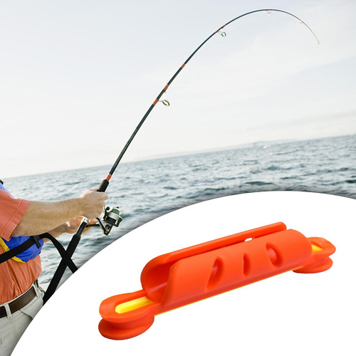 X 10 Pçs Linha De Pesca Carretéis Vara Bobina Laranja