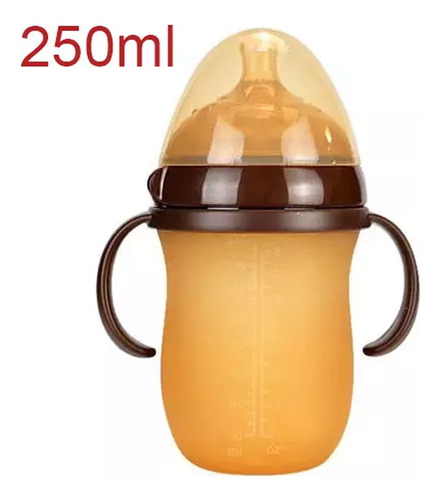 Botellas De Silicona, Anticólicas, Con Toque Natural, 240 Ml