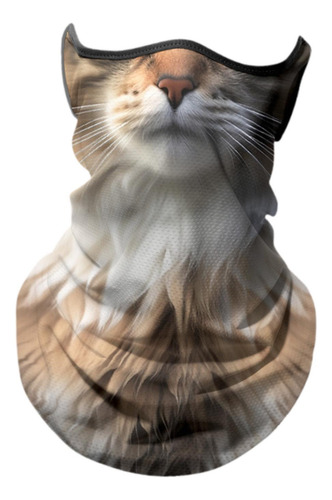 3 De Cuello Con Máscara Facial De Animales Para Gato