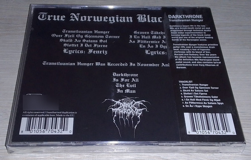 Darkthrone - Transilvanian Hunger (imp/eu)