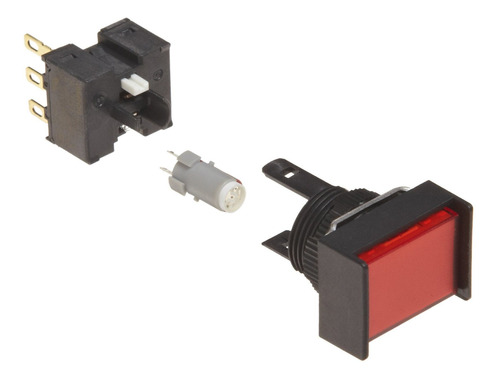 Omron A16l-jrm-24d-1 do Way Guardia Tipo Pushbutton Switch