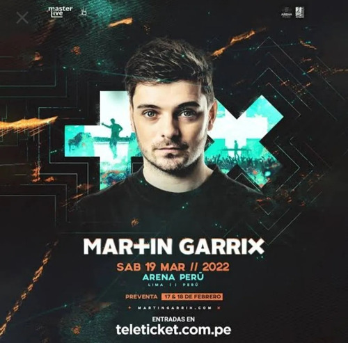 Martin Garrix Entradas Individuales O Box Platinium