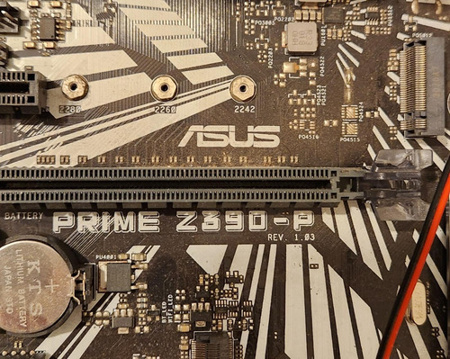 Motherboard Z390-p Asus Prime Combo Celeron + 4gb Ram