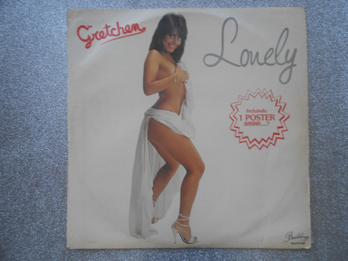 Lp Gretchen P/1982- Lonely/ Acompanha Poster