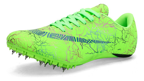 Zapatillas De Atletismo Bicolor Con Púas Para Hombre Y Mujer, Entrenamiento De Maratón