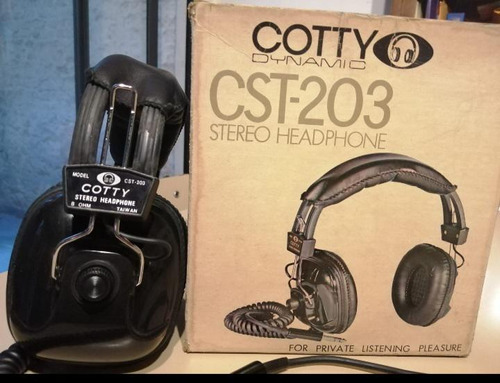 Auriculares Stereo Marca Cotty. Una Joyita, Impecable Estado