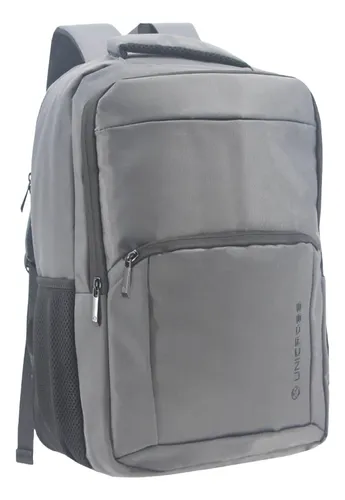 comprar Mochila Unicross Porta Notebook Usb Reforzada Urbana Ejecutiva Oficina Gym Unisex Color Gris 62.3829