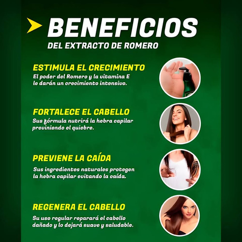 Shampoo Romero Crecepelo Nevada X 520 Ml