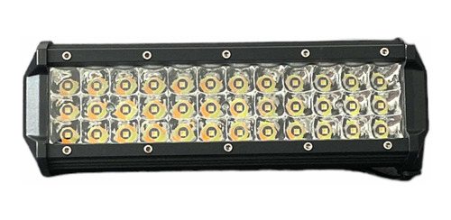 Barra 36 Led 24 Cm Luz Blanco, Amarillo Y Estrober