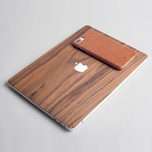 Funda Skin Walden® Madera Real Bamboo Macbook Air / Pro / 13 / 15 / Retina Apple Eco Classic Original