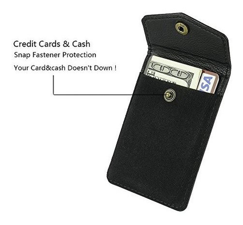 Frifun Monedero De Telefono Celular Ultraslim Autoadhesivo