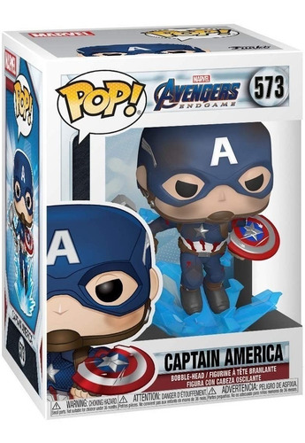 Figura Funko Pop Capitan America 573 Marvel Original Funko
