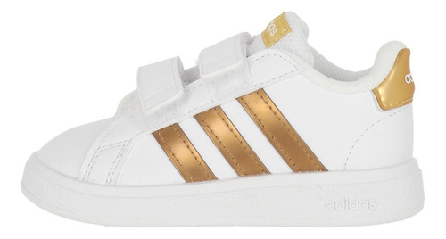 Zapatilla adidas Grand Court 2.0 Bebé Cloud White/gold