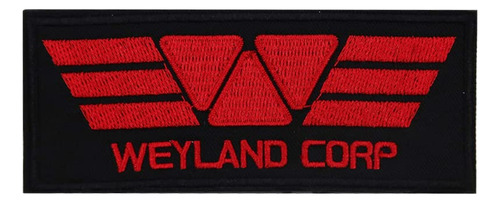 Weyland Corp Red Captain Insignia De Hierro Bordada Par...