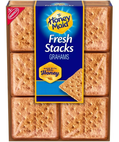 Honey Maid Fresh Stacks Honey Graham Crackers Galletas