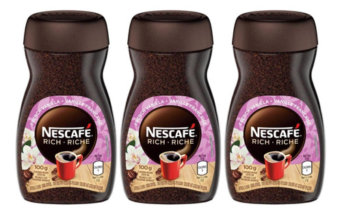 Cafe Nescafé Rich French Vainilla 100g Importado De Canada