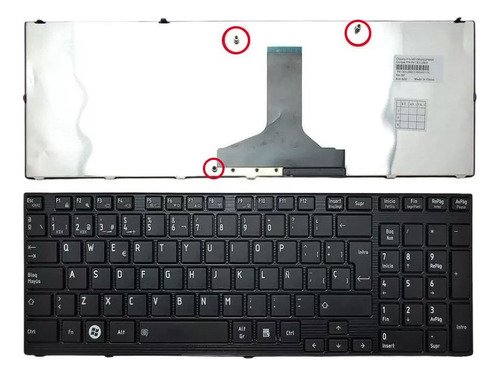 Teclado Toshiba P750 P750d P755 P755d P770 P770d P775 P775d