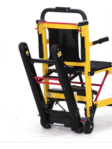 Silla De Ruedas Eléctrica Para Subir Escaleras Aijia Ec8105 Color Amarillo