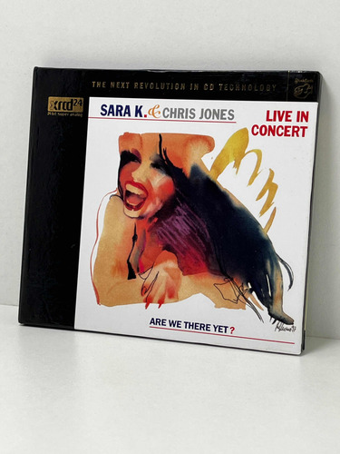 Xrcd24 Sara K. & Chris Jones - Live In Concert - Japão (Usado)